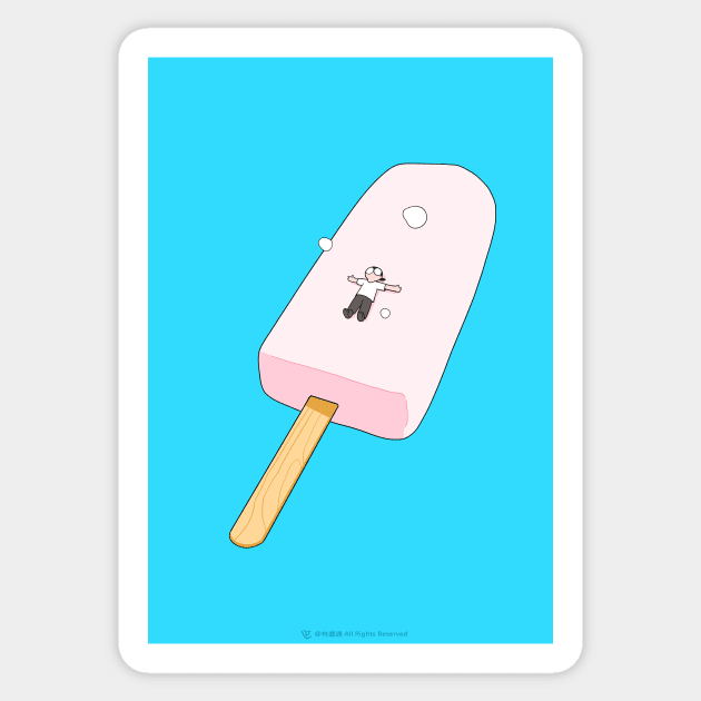 Popsicle Sticker by linzaoyu